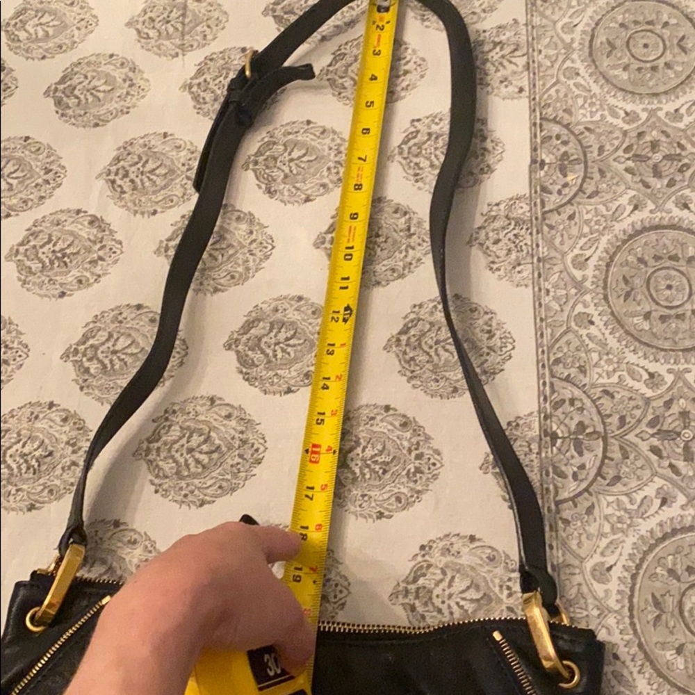 Marc Jacobs black leather crossbody w/studs - Picture 14 of 14